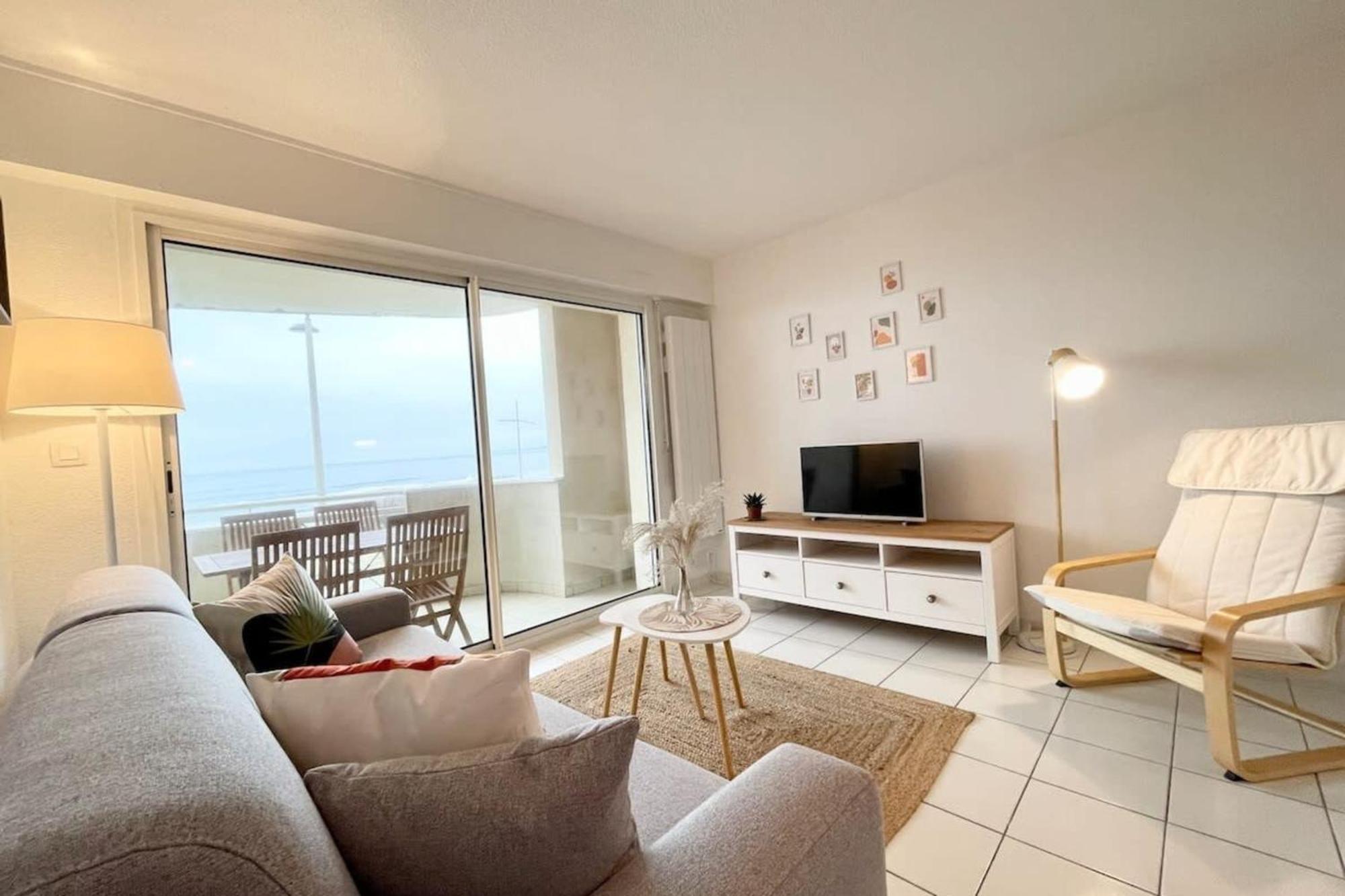 Splendide T2 Archi Cocooning Vue Mer 180 Ploemeur Buitenkant foto