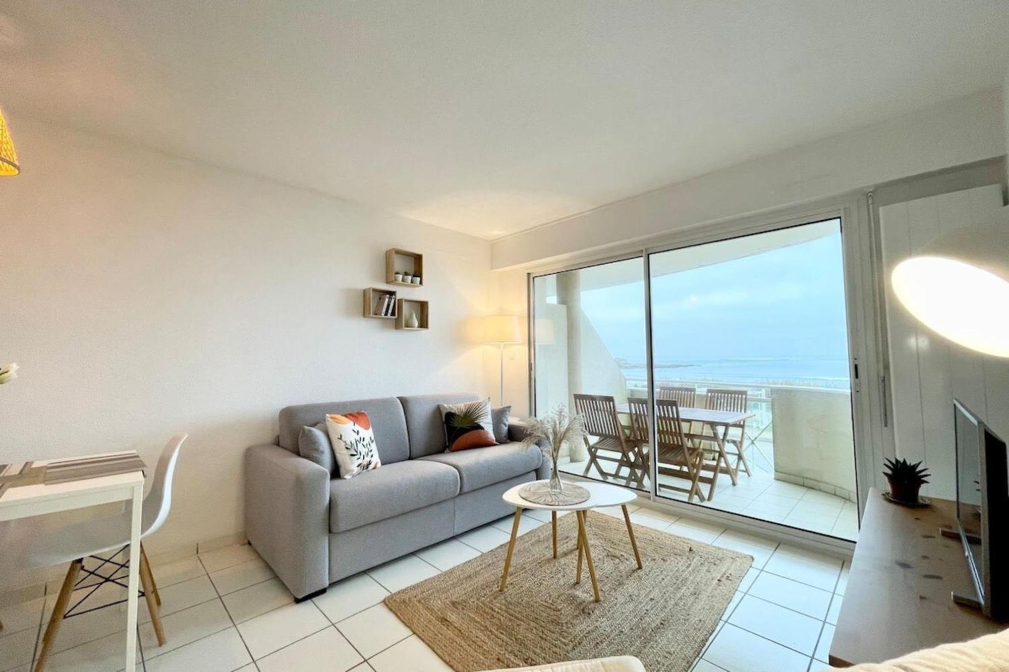 Splendide T2 Archi Cocooning Vue Mer 180 Ploemeur Buitenkant foto