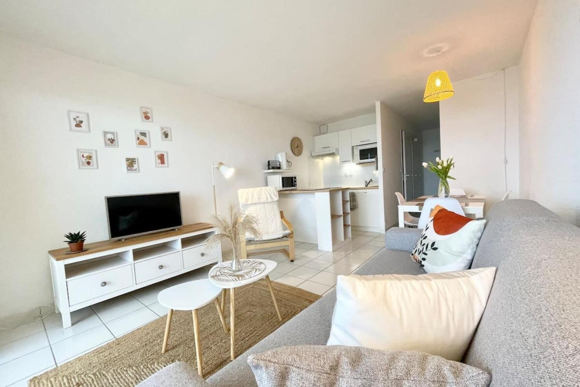 Splendide T2 Archi Cocooning Vue Mer 180 Ploemeur Buitenkant foto