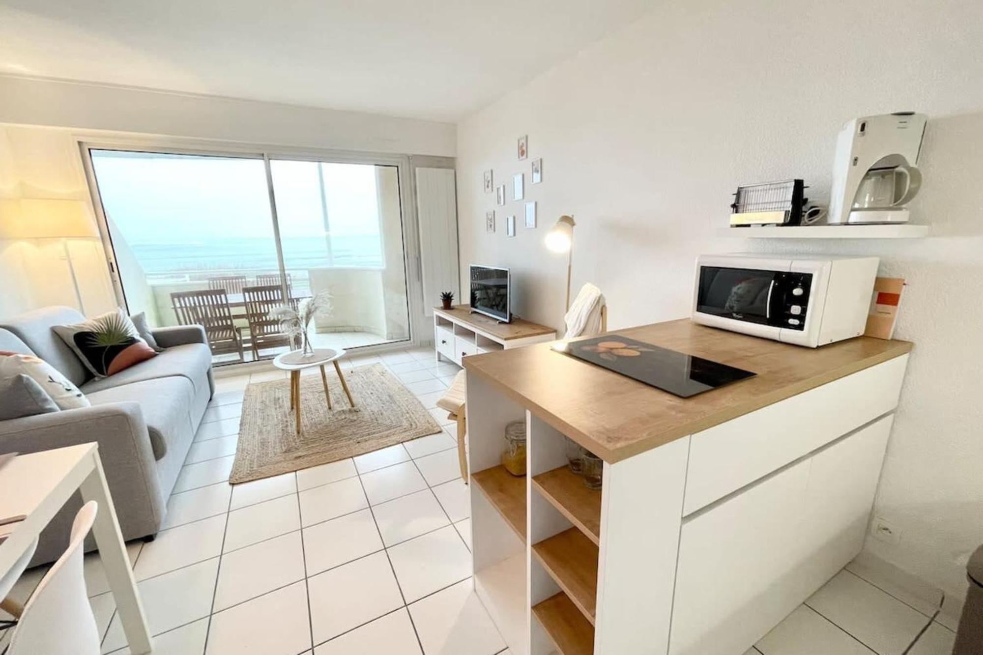 Splendide T2 Archi Cocooning Vue Mer 180 Ploemeur Buitenkant foto
